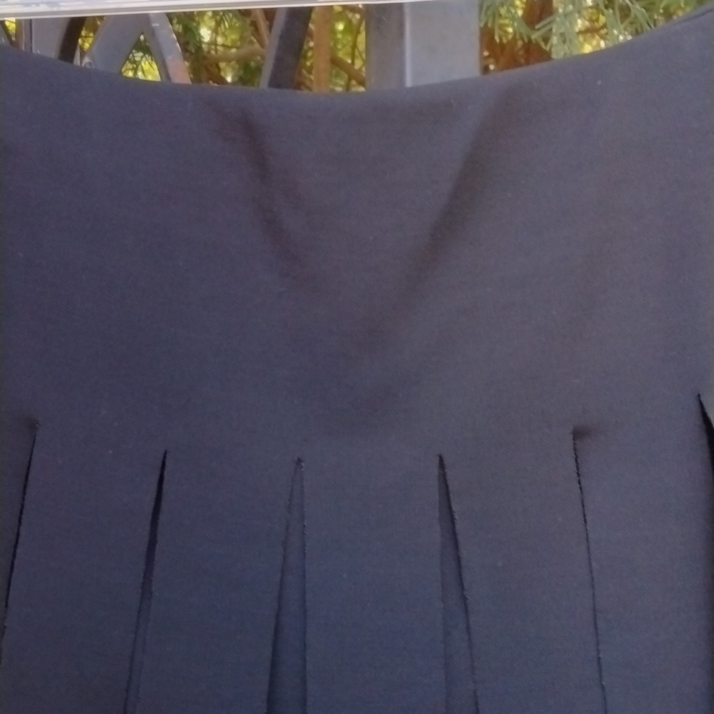 NWT Tadashi Neiman Marcus FRINGE  dress/skirt size M. OLD MONEY QUIET LUXURY - Picture 10 of 12